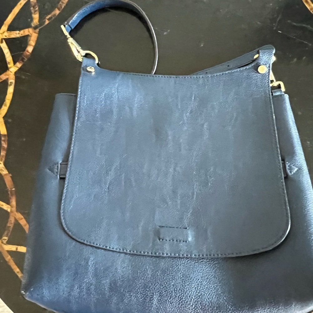 Calvin Klein Black Textured Crossbody Bag